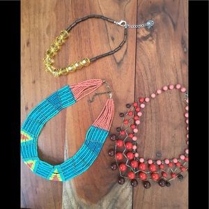 3 Funky, fun necklaces